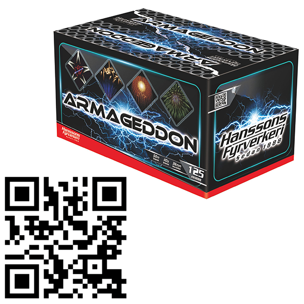 FYRVERKERIBOX ARMAGEDDON 125